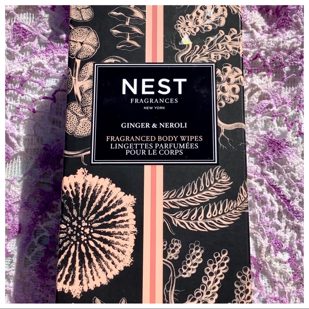 🎉HP🎊 Nest “Ginger & Neroli Body Wipes” Individual On The Go Travel Fresh… - Picture 14 of 15